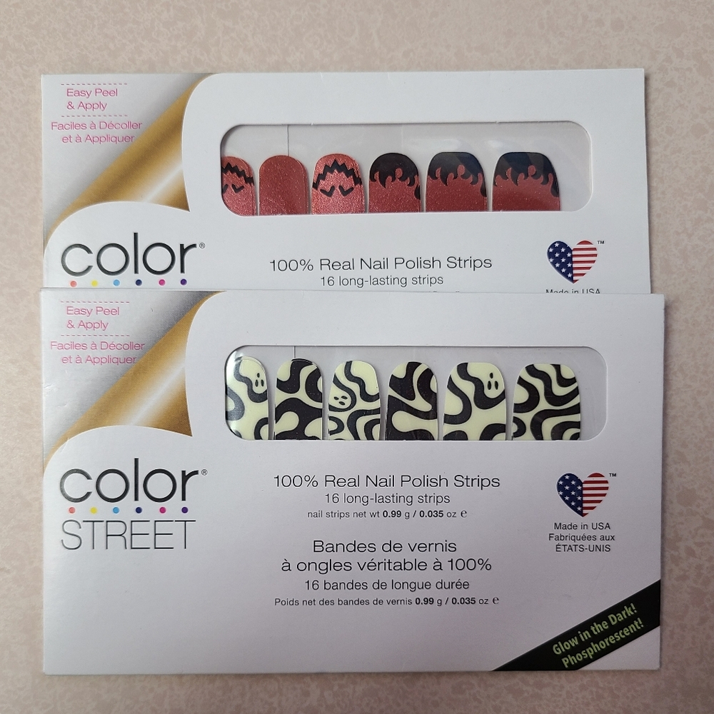 🥳 Set of two Hollween Color street nails 💅